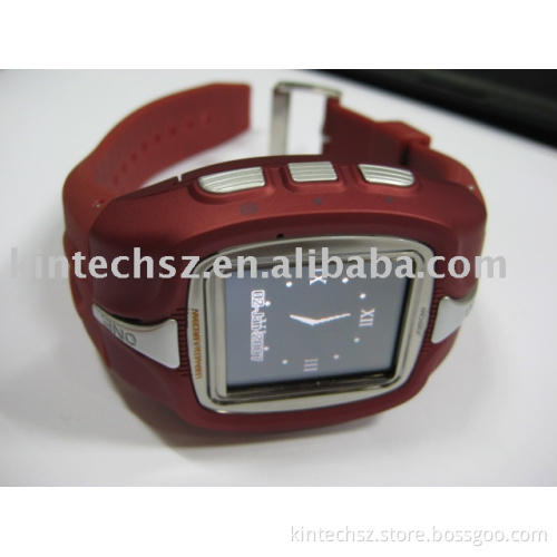 Watch Mobile Phone M800 ---- Sport Style, Bluetooth Supported, MP3/MP4 Player, Built-in 128M memory
